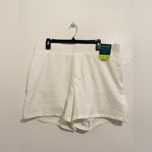 tek gear Pants - Tek Gear Women's White Athletic Shorts